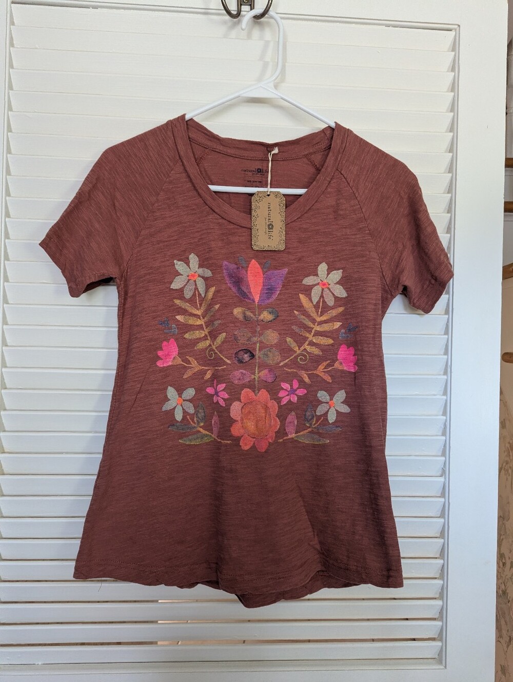 NWT Natural Life T-shirt Size XS